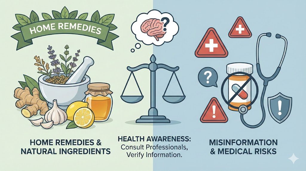 Dangers of Home Remedies Misinformation: Why Blind Trust Can Be Harmful